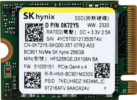 SK Hynix HFS256GEJ3X108N 256GB 2230 NVMe M.2 - CeX (UK): - Buy